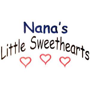 Picture of Nanas Little Sweethearts Machine Embroidery Design