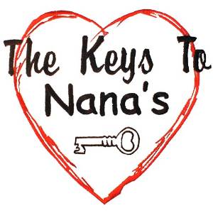 Picture of Keys to Nanas Heart Machine Embroidery Design