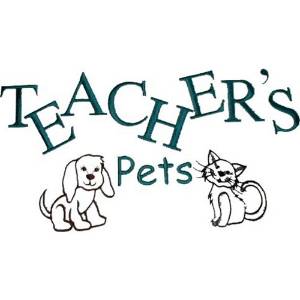 Picture of Teachers pets Machine Embroidery Design