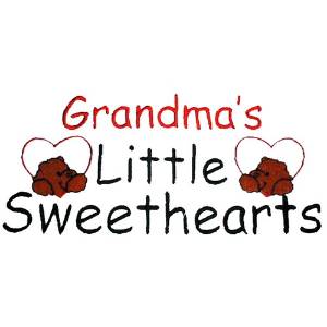 Picture of Grandmas Little Sweethearts Machine Embroidery Design