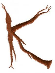 Picture of Twig K Machine Embroidery Design