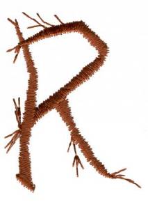 Picture of Twig R Machine Embroidery Design