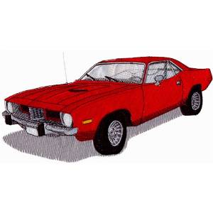 Picture of Classic Muscle Car Machine Embroidery Design