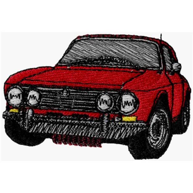 Picture of Alfa Romeo GTV Machine Embroidery Design