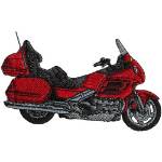 Picture of Honda Goldwing GL1800 Machine Embroidery Design