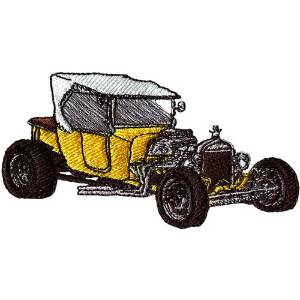 Picture of T-bucket Machine Embroidery Design