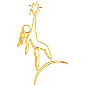 Picture of Reach for the star Machine Embroidery Design