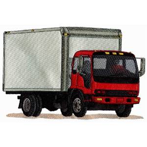 Picture of Cargo Truck Machine Embroidery Design