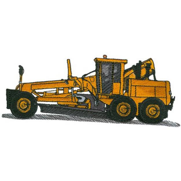 Picture of Motor grader Machine Embroidery Design