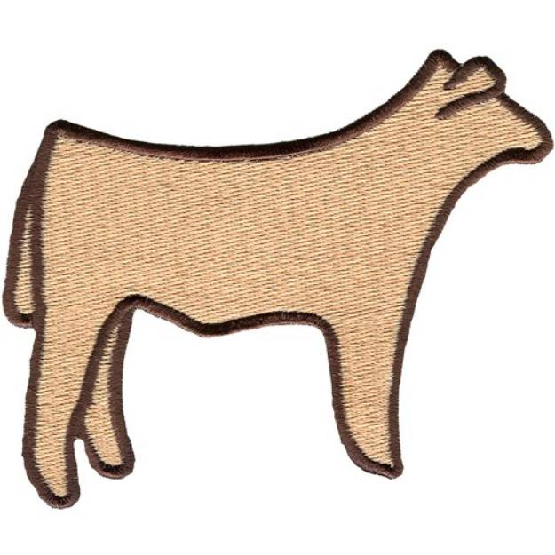 Picture of Steer Machine Embroidery Design