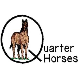 Picture of Quarter Horses Machine Embroidery Design