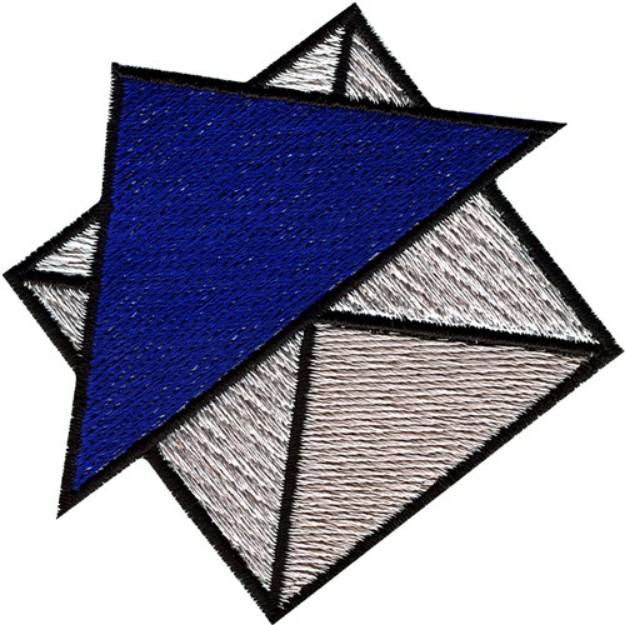 Picture of Square and Triangle Machine Embroidery Design