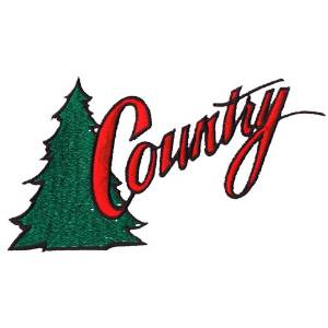 Picture of Evergreen Country Machine Embroidery Design