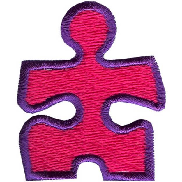 Picture of Puzzle Piece Machine Embroidery Design