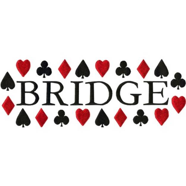 Picture of Bridge Design Machine Embroidery Design