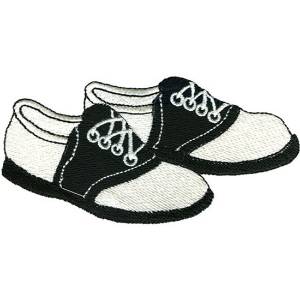 Picture of Saddle Shoes Machine Embroidery Design