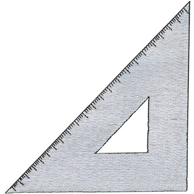 Picture of Square Rule Machine Embroidery Design