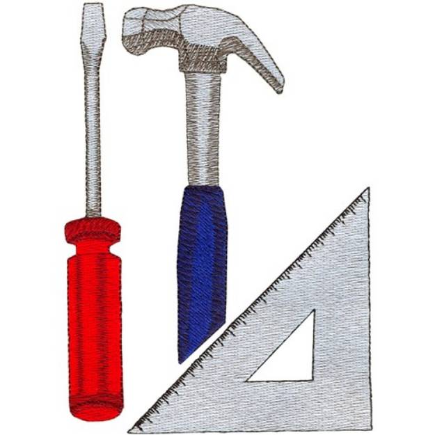 Picture of Carpentry logo Machine Embroidery Design