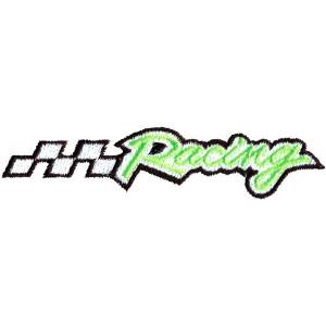 Picture of Racing Logo Machine Embroidery Design