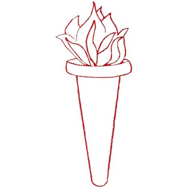Picture of Torch Machine Embroidery Design