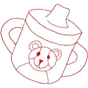 Picture of Sippy cup Machine Embroidery Design