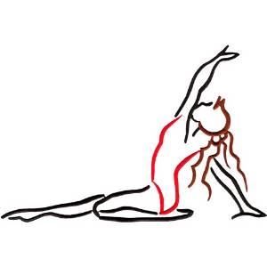 Picture of Gymnast Girl Machine Embroidery Design