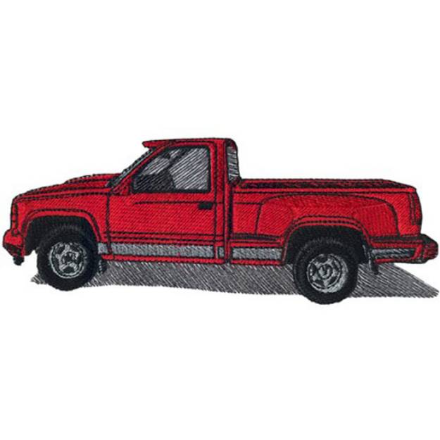 Picture of Pickup Truck Machine Embroidery Design