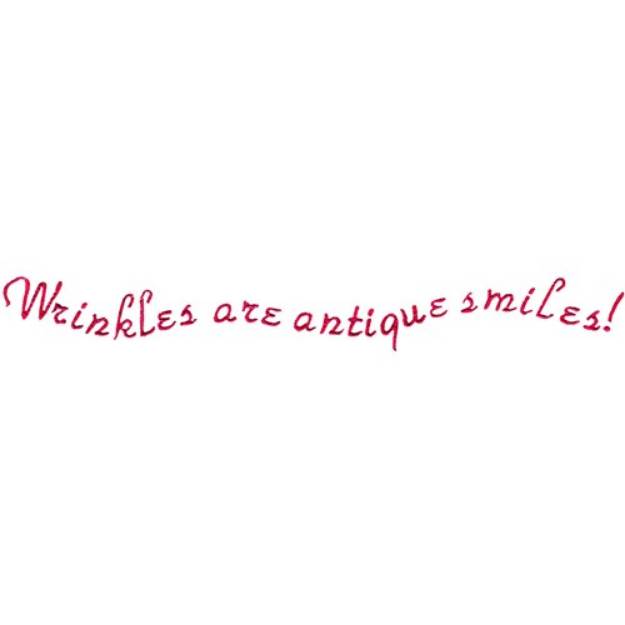 Picture of Antique Smiles Machine Embroidery Design