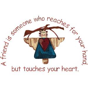 Picture of Touches Your Heart Machine Embroidery Design