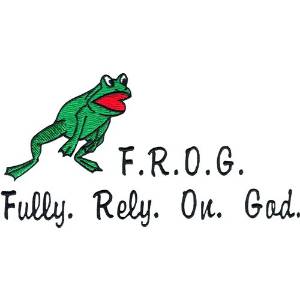 Picture of FROG Machine Embroidery Design