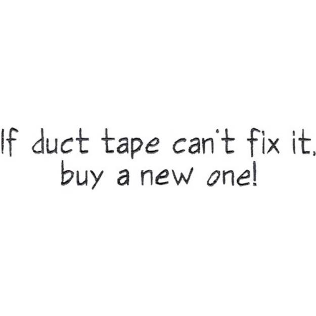 Picture of Duct Tape Machine Embroidery Design