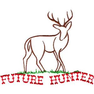 Picture of Future Hunter Machine Embroidery Design
