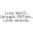 Picture of Live, Laugh, Love Machine Embroidery Design