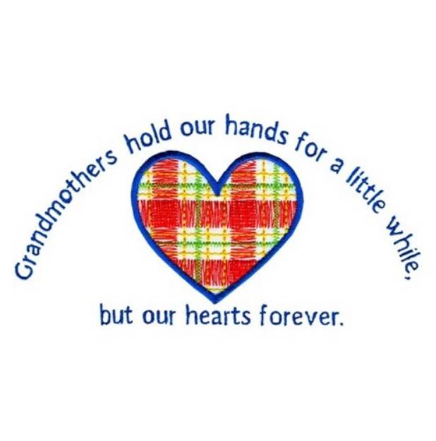 Picture of Our Hearts Forever Machine Embroidery Design