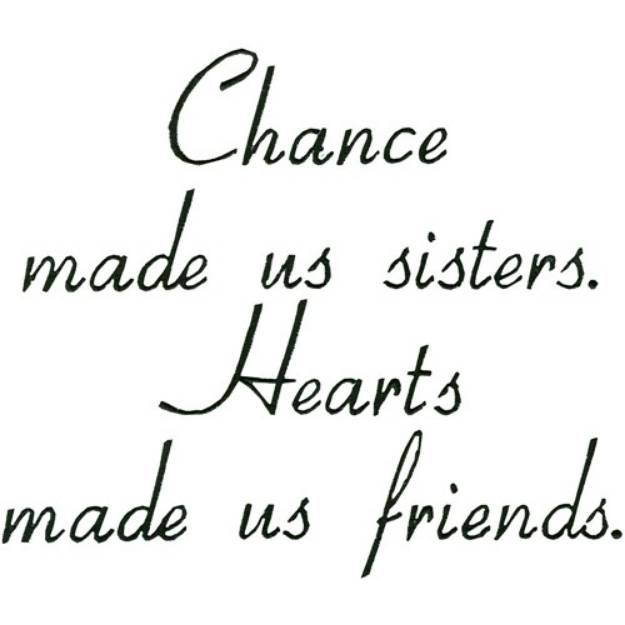 Picture of Chance Sisters Machine Embroidery Design