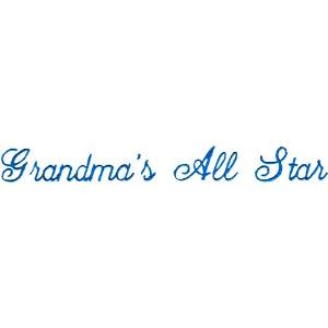 Picture of Grandmas All Star Machine Embroidery Design