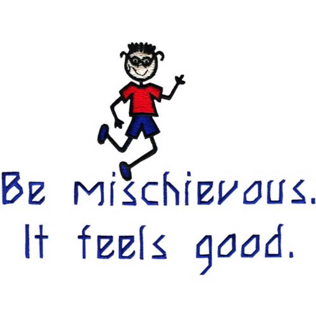 Picture of Mischievous Machine Embroidery Design
