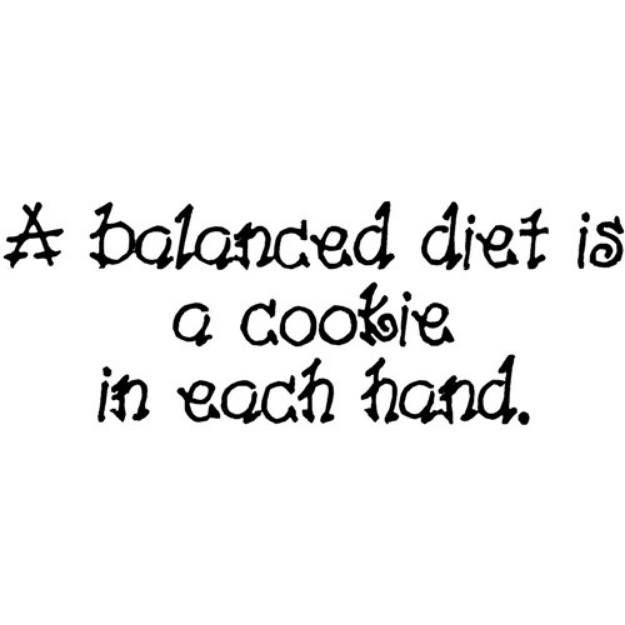 Picture of Balanced Diet Machine Embroidery Design
