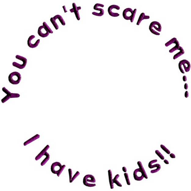 Picture of I Have Kids Machine Embroidery Design