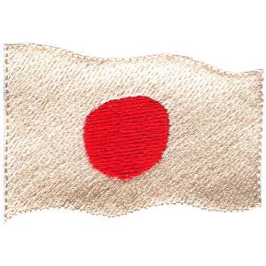 Picture of Japan Flag Machine Embroidery Design