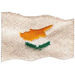 Picture of Cyprus Flag Machine Embroidery Design