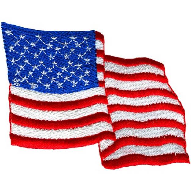 Picture of FLAG Machine Embroidery Design