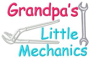 Picture of Grandpas Mechanics Machine Embroidery Design