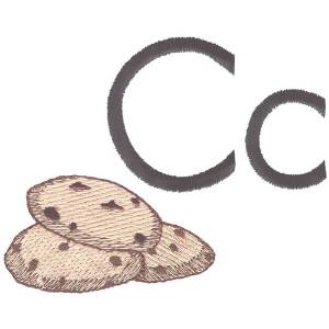 Picture of C is for Cookies Machine Embroidery Design