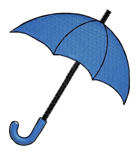 Picture of Umbrella Machine Embroidery Design