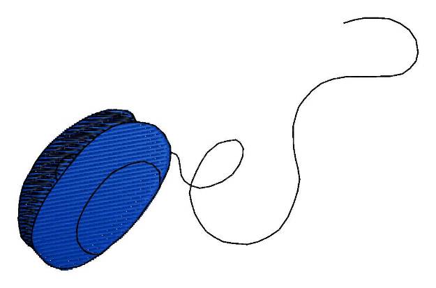 Picture of Yo-yo Machine Embroidery Design