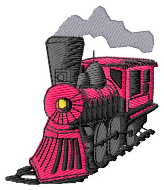 Picture of Train Machine Embroidery Design