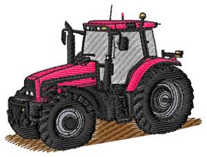 Picture of Tractor Machine Embroidery Design
