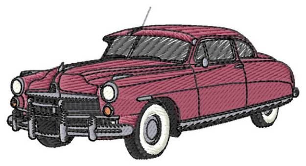 Picture of 50s Hudson Machine Embroidery Design