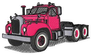 Picture of Mack Truck Machine Embroidery Design